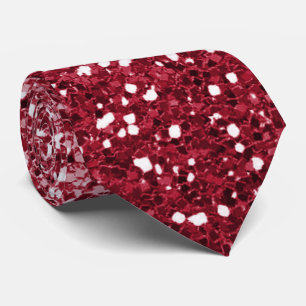 Corbata Canto Glitzy Red Ombre Necer