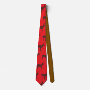 Corbata Canto rojo accesorio de la camiseta de repetición 