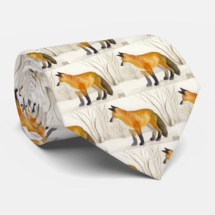Corbata Canto rojo de cuello de Fox