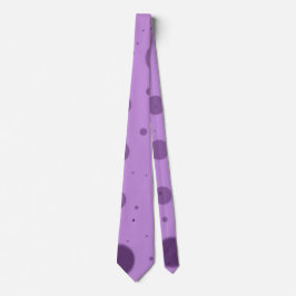 Corbata Caos de punto púrpura