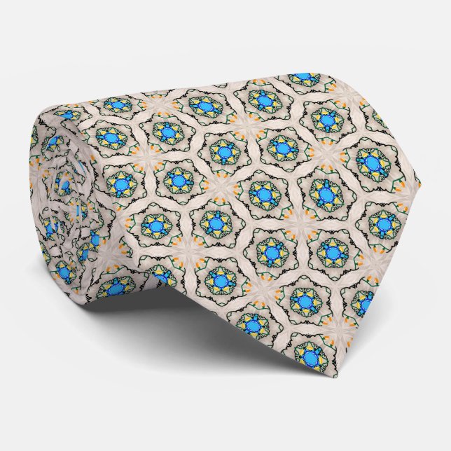 Corbata Caos Ilustrado (Enrollado)