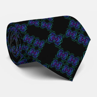 Corbata Capa de Línea Transparente Abstracta Patrón de Rep