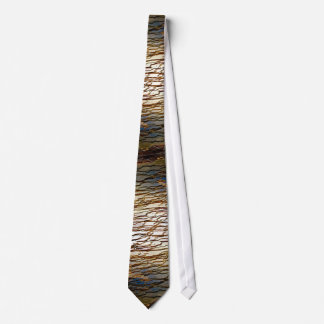 CORBATA CAPAS ABSTRACTAS DE DEPÓSITOS VOLCÁNICOS COLORIDOS