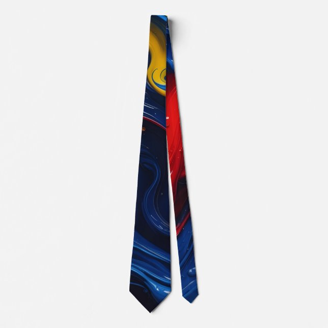 Corbata Capas y Capas de Pintura (Anverso)