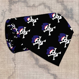 Corbata Capitán Jack, moda pirata, bandera de los piratas