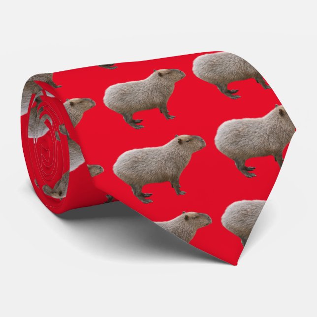 Corbata Capybara (Enrollado)