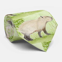 Corbata Capybara Neck Tie