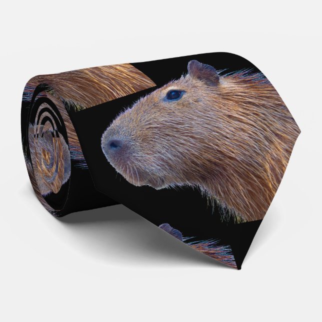 Corbata Capybara Neck Tie (Enrollado)