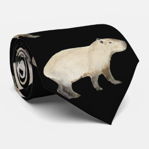 Corbata Capybara Neck Tie