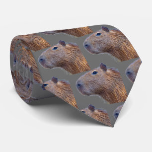 Corbata Capybara Neck Tie