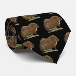 Corbata Capybara Neck Tie