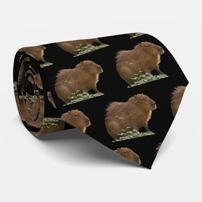 Corbata Capybara Neck Tie (Enrollado)