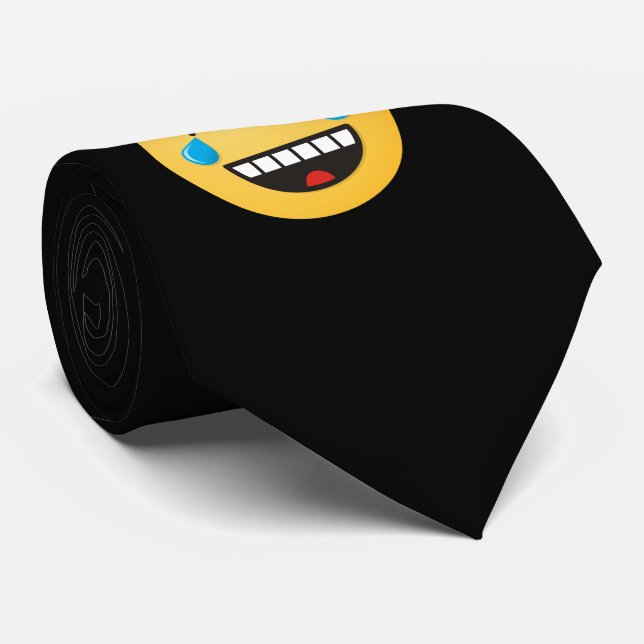 Corbata Cara con lágrimas de alegría (Enrollado)