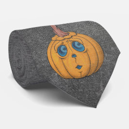 Corbata Cara de Calabaza Grande – Declaración de Textura G