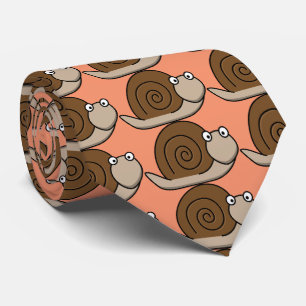 Corbata caracol gracioso