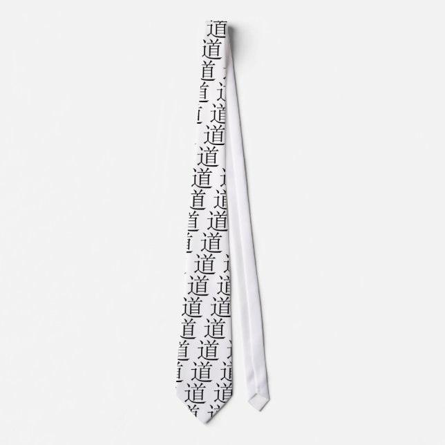Corbata Carácter chino para Tao (Anverso)