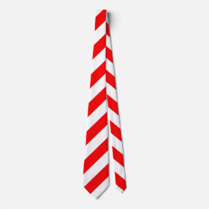CORBATA CARAMELO NAVIDAD ROJO BLANCO REGALO NAVIDAD