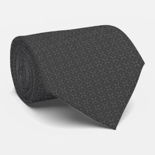 Corbata Carbón graso profundo neutro moderno