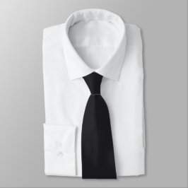 Corbata Carbón Negro