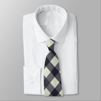 Corbata Carbón negro, pizarra, amarillo claro Diagonal Gin