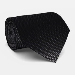Corbata Carbono Negro
