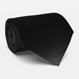 Corbata Carbono Negro