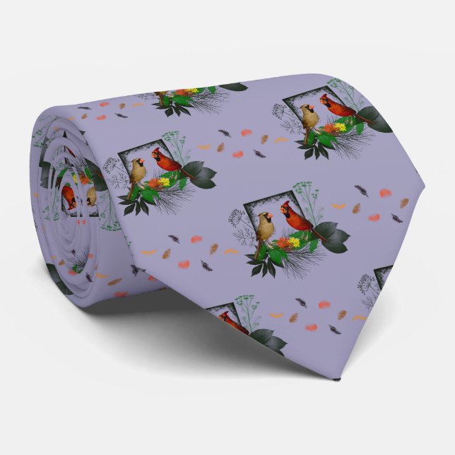 Corbata Cardinals Corner Tie (Lila) (Enrollado)