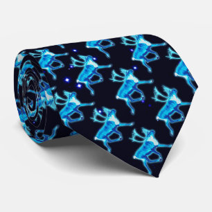 Corbata Caribú azul (reno)