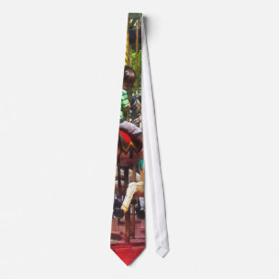 Corbata Carnavales - Amigos en la ronda de cerezos