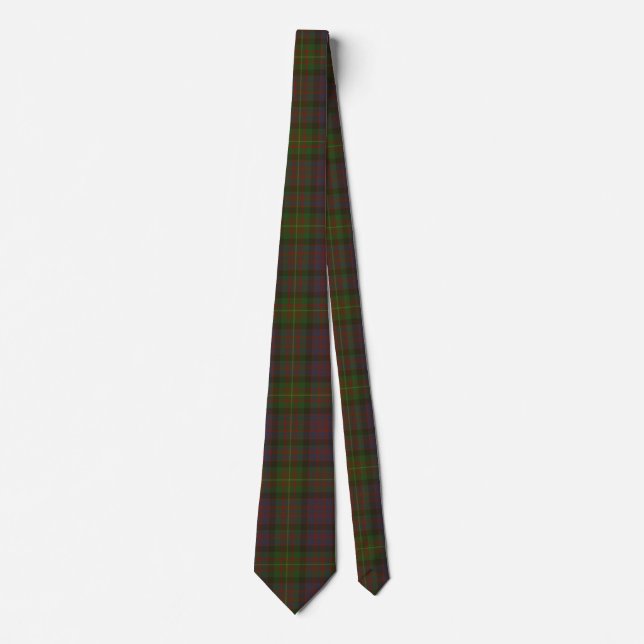 Corbata Carnegie Clan Tartan (Anverso)