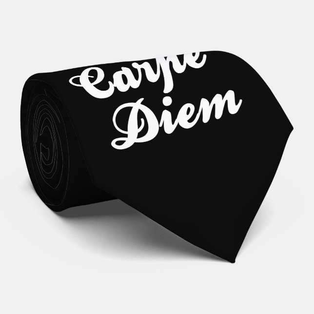 Corbata Carpe Diem (Enrollado)