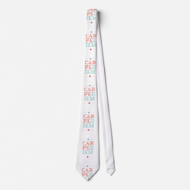 Corbata Carpe Diem (Anverso)