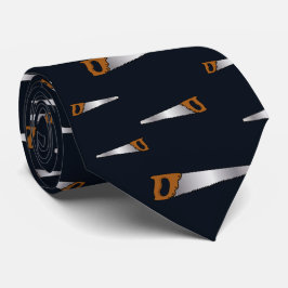 Corbata Carpintero Viejo Saw Fun Woodworker