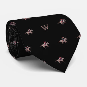 Corbata Carreras de Caballos Jockey Entrenador Monograma I