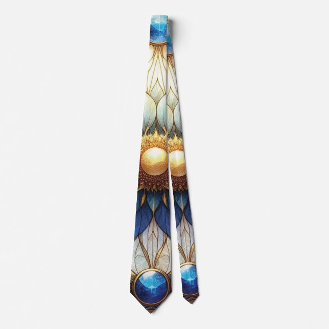 Corbata Carruseles de Cristal (Anverso)