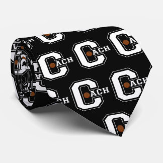 Corbata Carta C Entrenador de Baloncesto