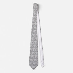 Corbata Cartabón de plata de Triquetra