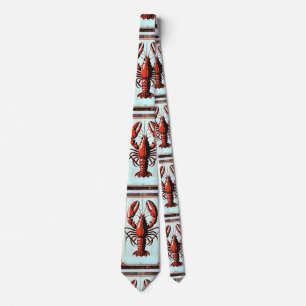 Corbata Cartel vintage de langosta Thunder_Cove
