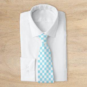 Corbata Cartón Aqua Retro