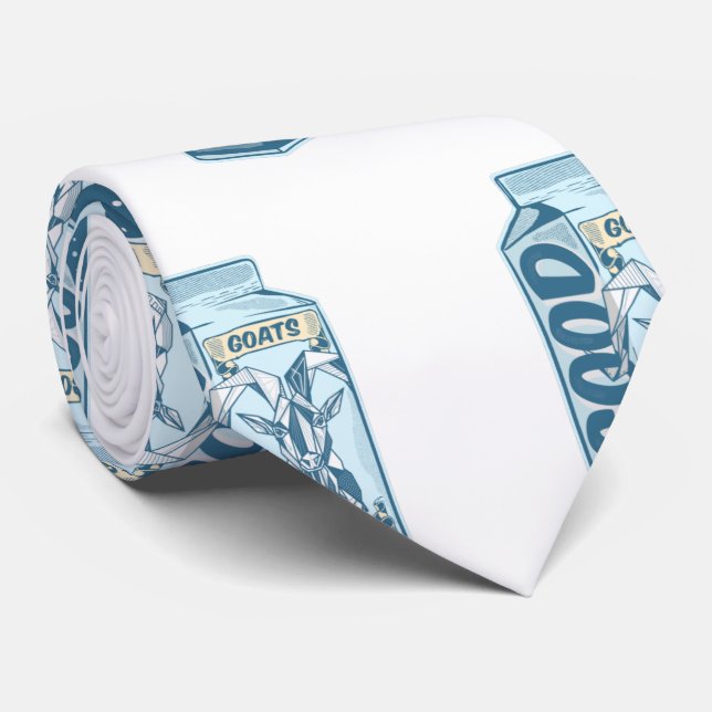 Corbata Cartón de leche de cabra (Enrollado)