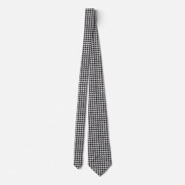 Corbata Cartuela blanca y negra