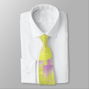 Corbata Casas Amarillas Resumen Patel Design Necktie