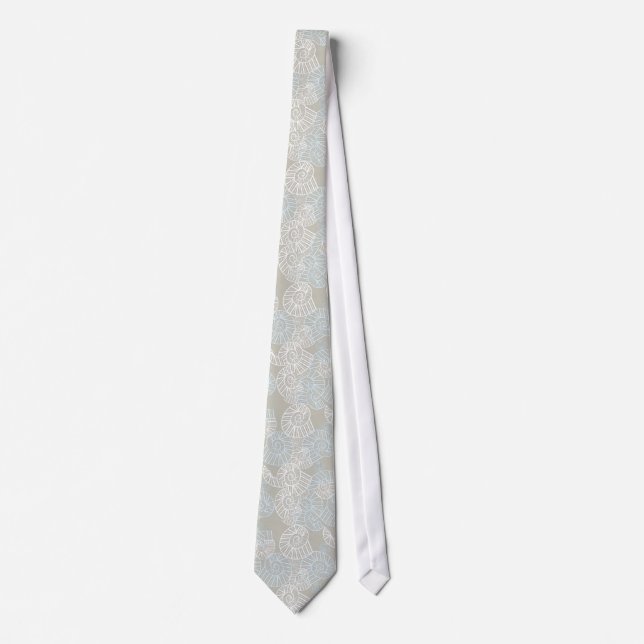 Corbata Cáscaras del mar (Anverso)
