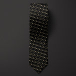 Corbata Casco de Fútbol Negro y Oro<br><div class="desc">Un casco de fútbol se convierte en un ícono de moda en esta corbata de cuello negra y dorada que se ve muy bien con ropa de negocios o casual. No olvide ver nuestros calcetines que combinan con el mismo patrón icónico de casco de fútbol. La combinación de ambos es...</div>