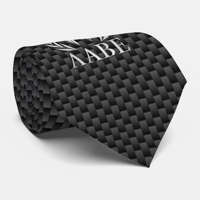 Corbata Casco espartano del cromo de Molon Labe en fibra (Enrollado)
