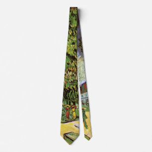 Corbata Castaños en flor por Vincent van Gogh