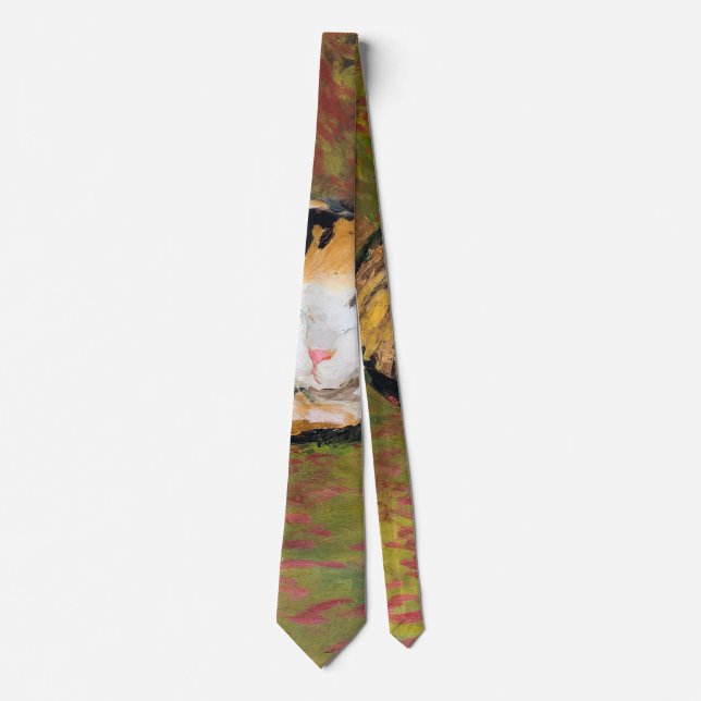 Corbata Cat, August Macke Neck Tie (Anverso)