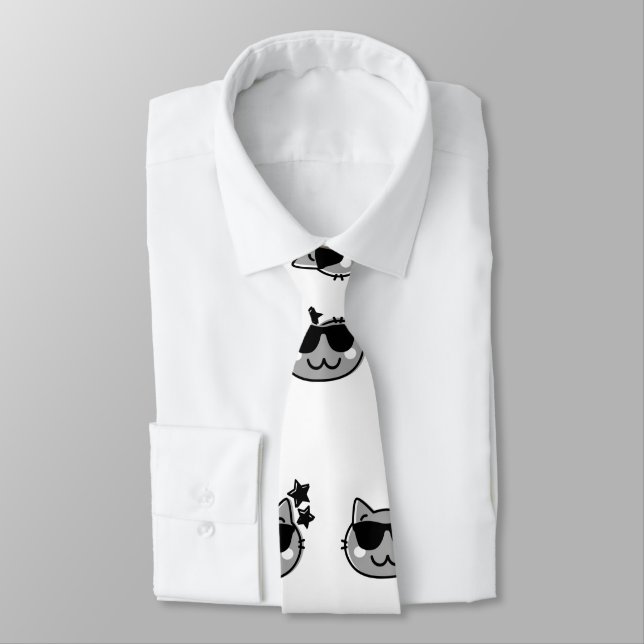 CORBATA CAT DAD NECK TIE (Atado)