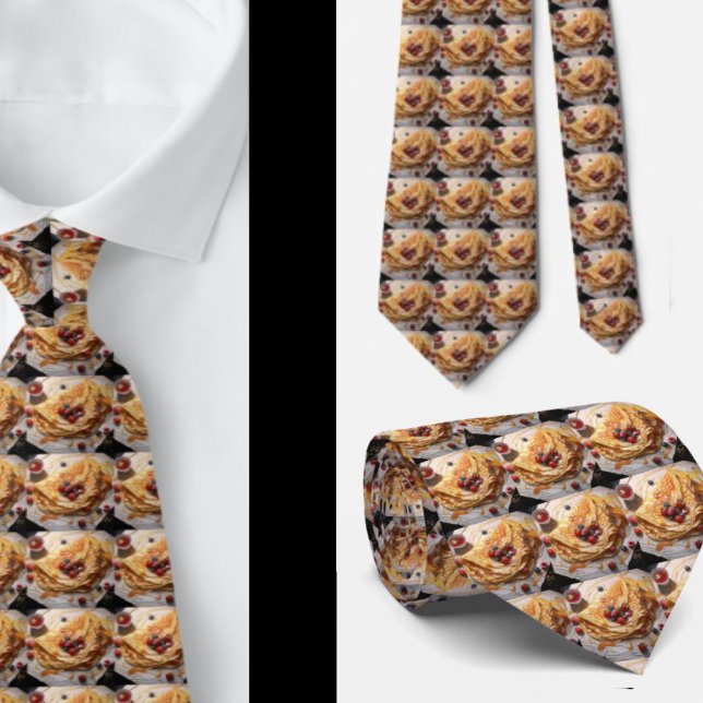 Corbata Caterer Diner Pancakes Restaurant Waiter Neckties (Subido por el creador)
