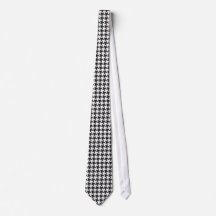 Cats Houndstoth Tie